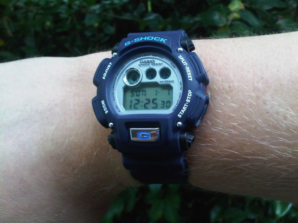 dark blue 2.99 Casio GShock Thrift store find! Seiko & Citizen